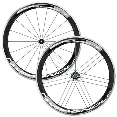 Campagnolo bullet 50 clearance carbon clincher wheelset