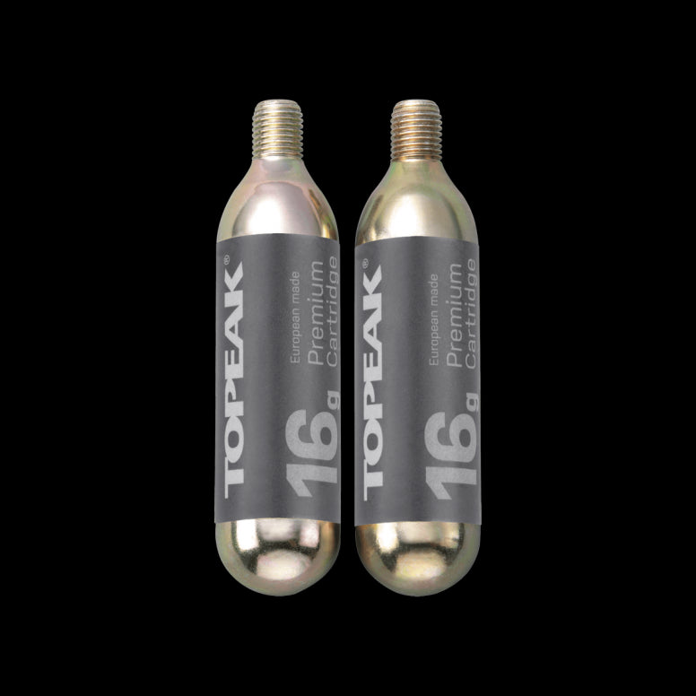 Topeak CO2 Cartridge 16g Threaded (2 Pcs)