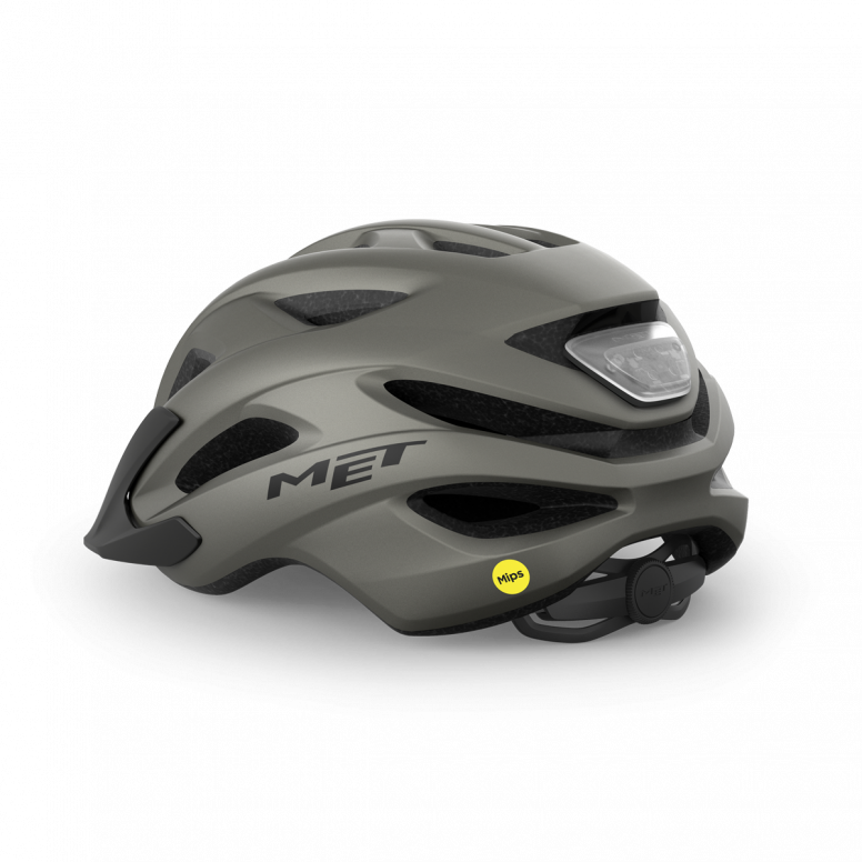 MET Crossover MIPS with Integrated LED Helmet