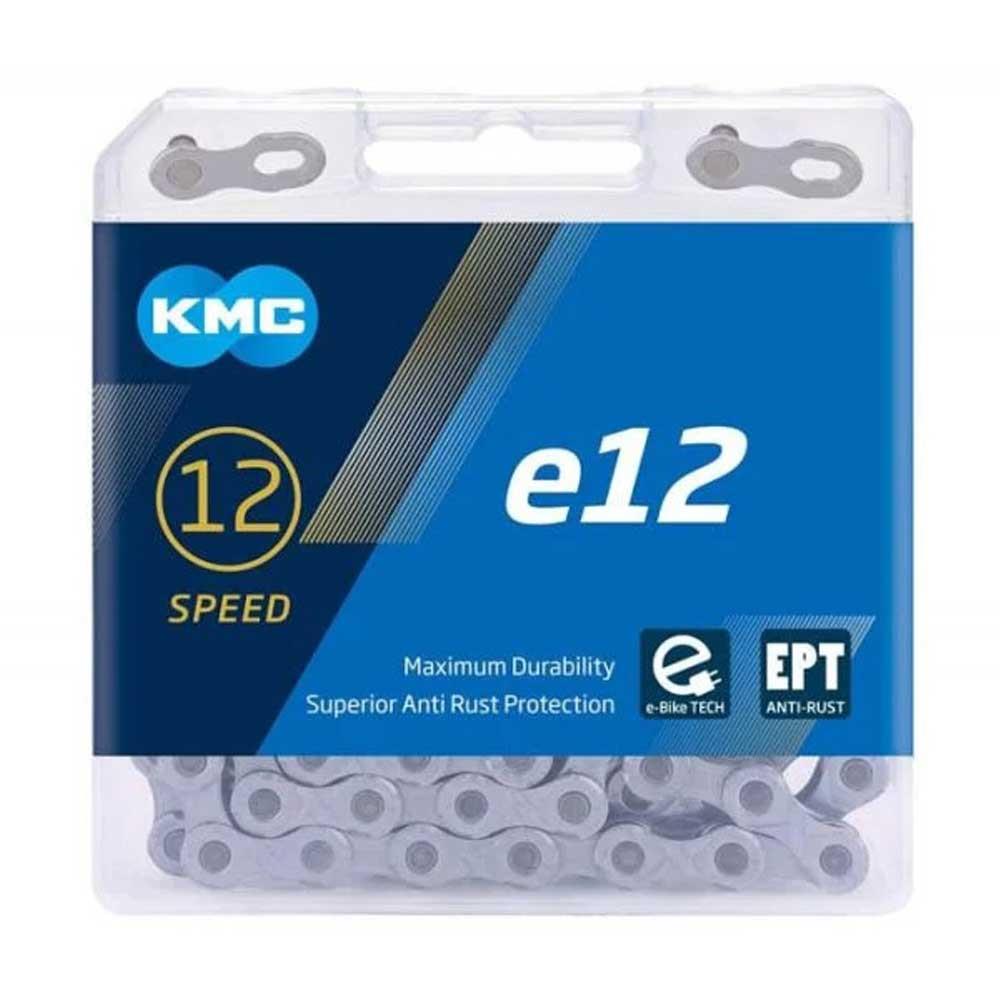 KMC e12 12 Speed Chain Silver 130 Link