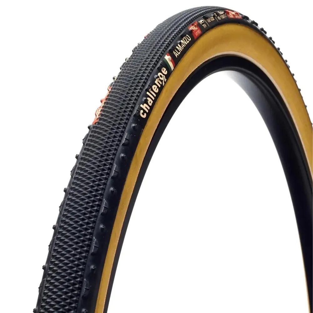 Challenge Almazno Handmade Pro Tubular Gravel Tyre Tan 260tpi