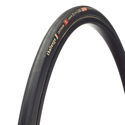 Challenge Criterium Handmade SC Tubular Road Tyre - Black - 320tpi-28inx25