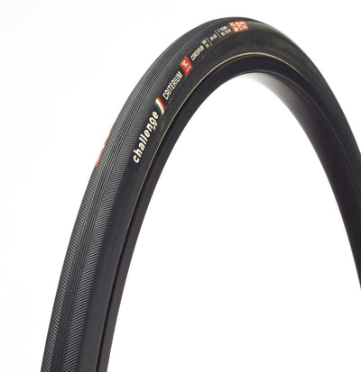 Challenge Criterium Handmade SC Tubular Road Tyre - Black - 320tpi-28inx25