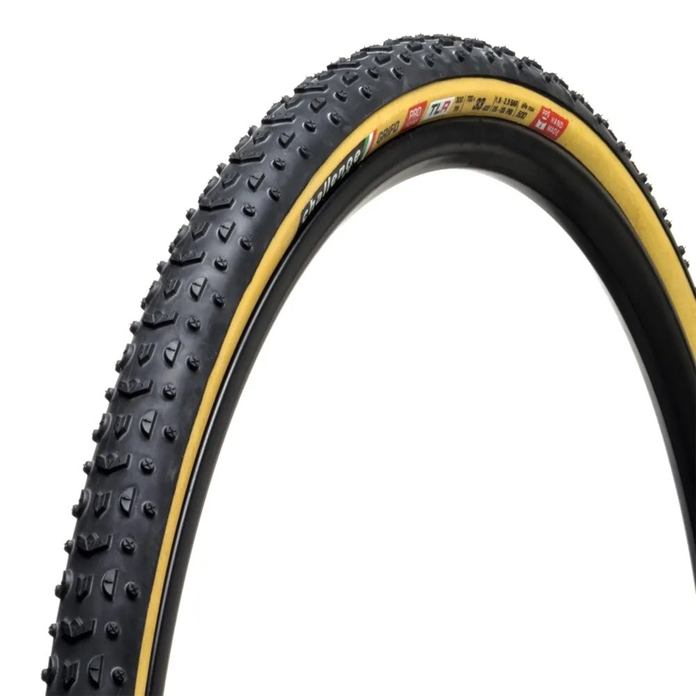 Challenge Grifo Pro Handmade Tubeless CX Tyre Tan 300tpi