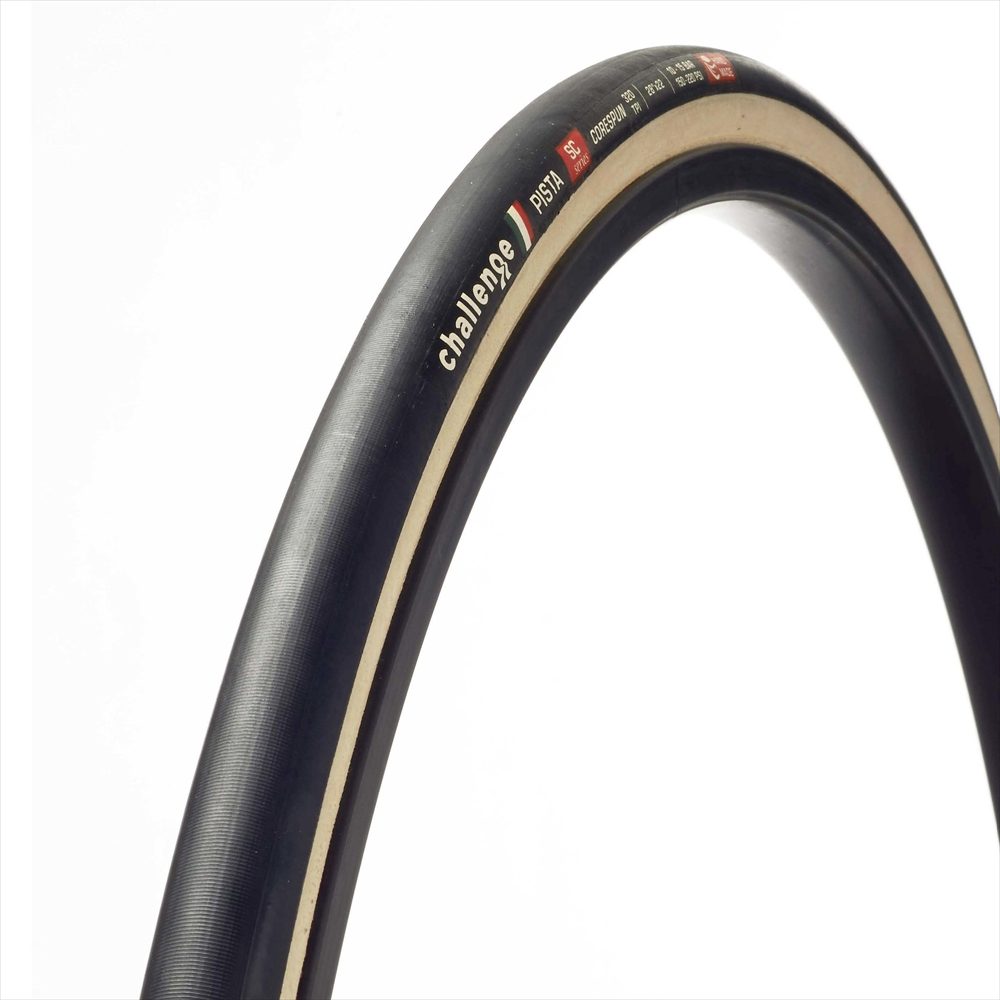 Challenge Pista Handmade Track Tyre White 320tpi