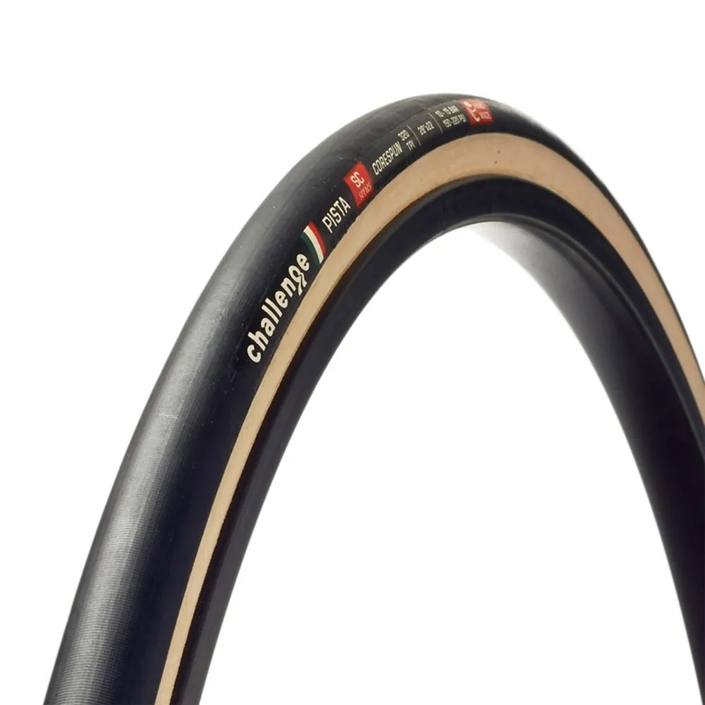 Challenge Pista Handmade SC Tubular Track Tyre White 320tpi