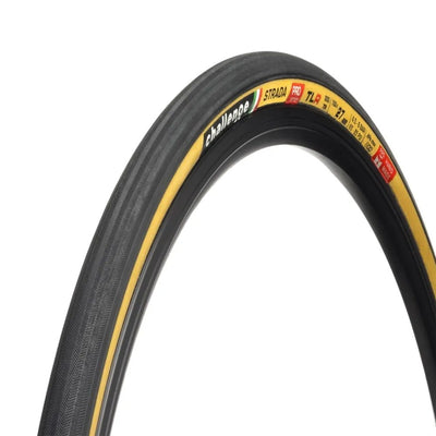 Challenge Strada Pro Handmade Tubeless Tyre Tan 300tpi