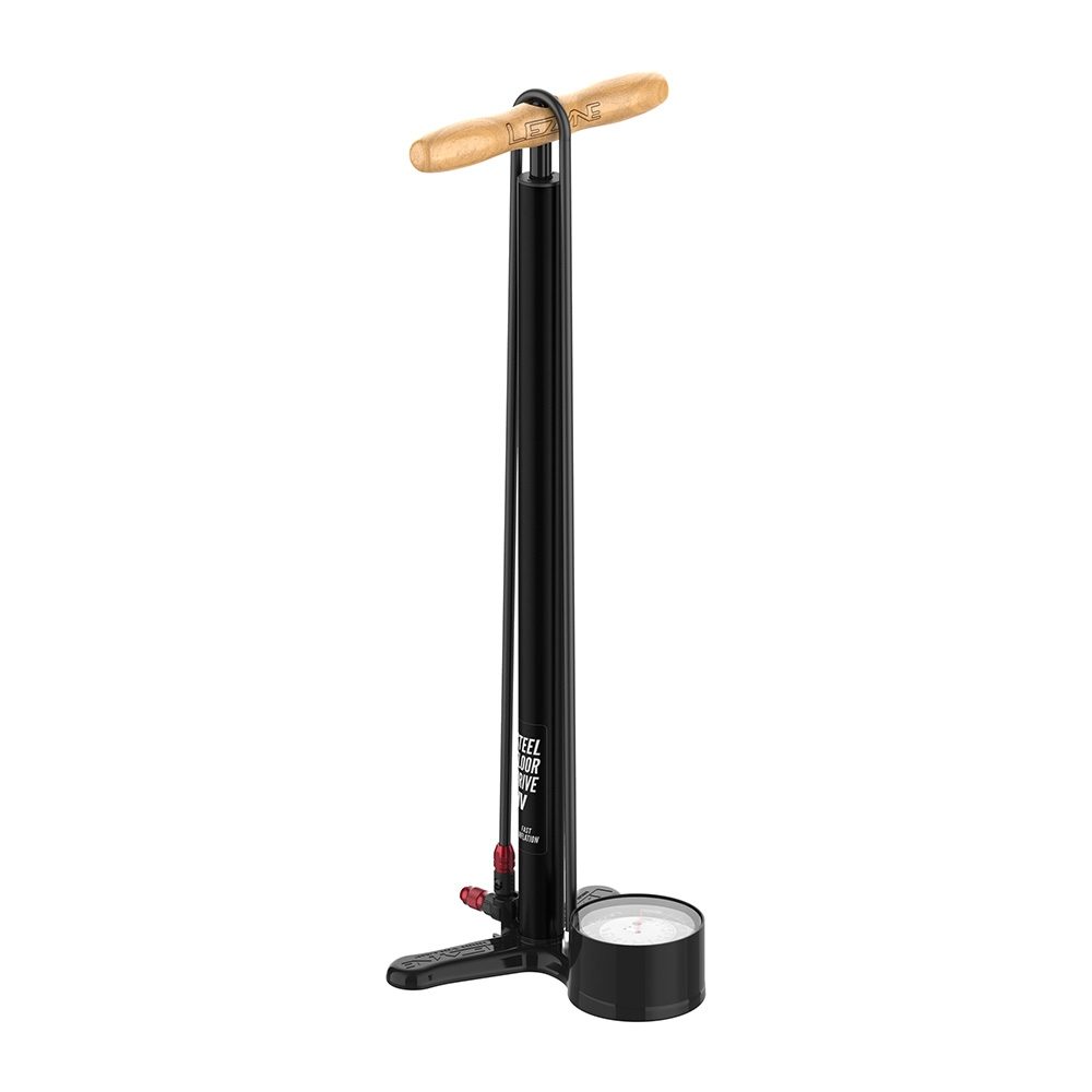 Lezyne Floor Pump Steel HV Floor Drive 3.5 - Flat Black