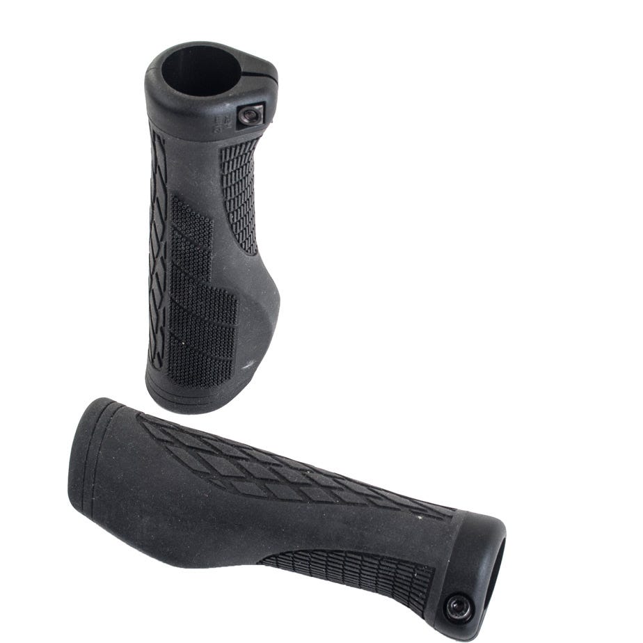 M Part EcoVice Handlebar Grips Ergo Microtech Black