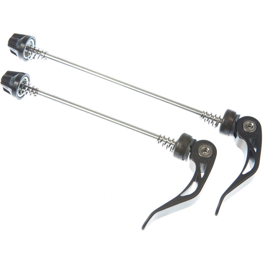 M Part Quick Release Wheel Skewers For MTB & Hybrid Bikes (Pair)