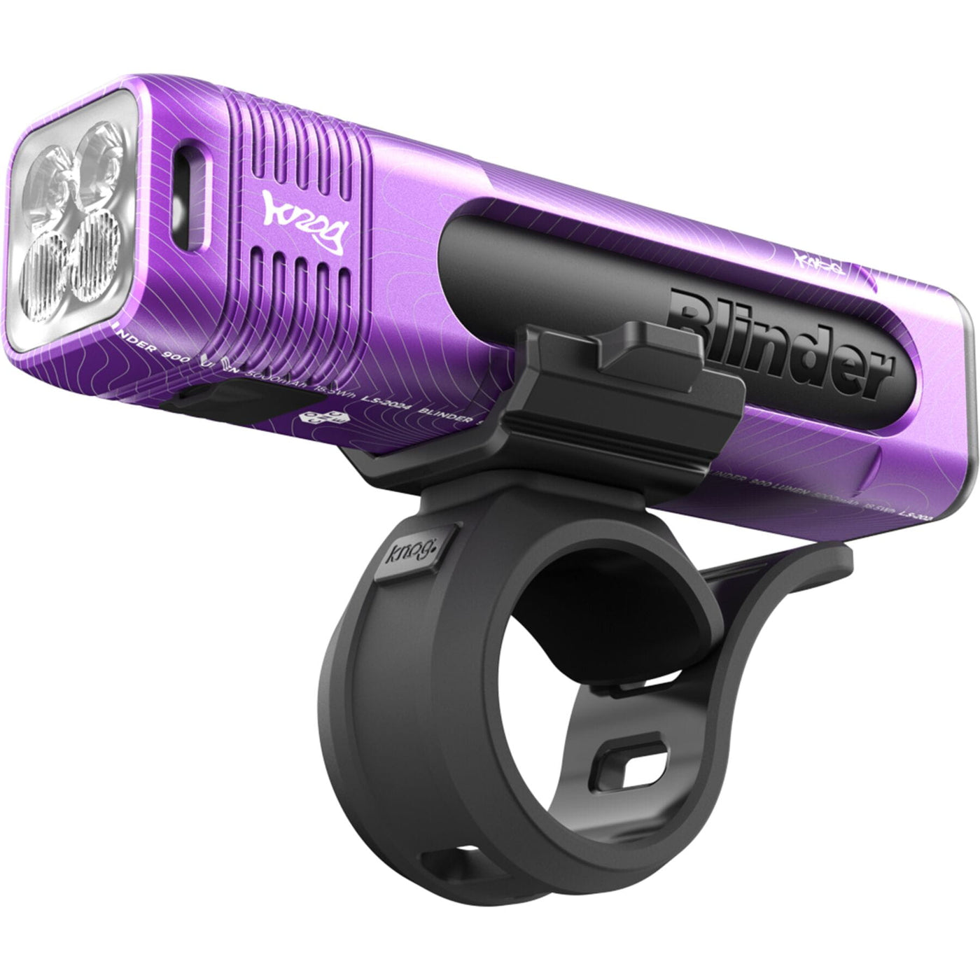 Knog Blinder Pro 900 Bike Light Purple Limited