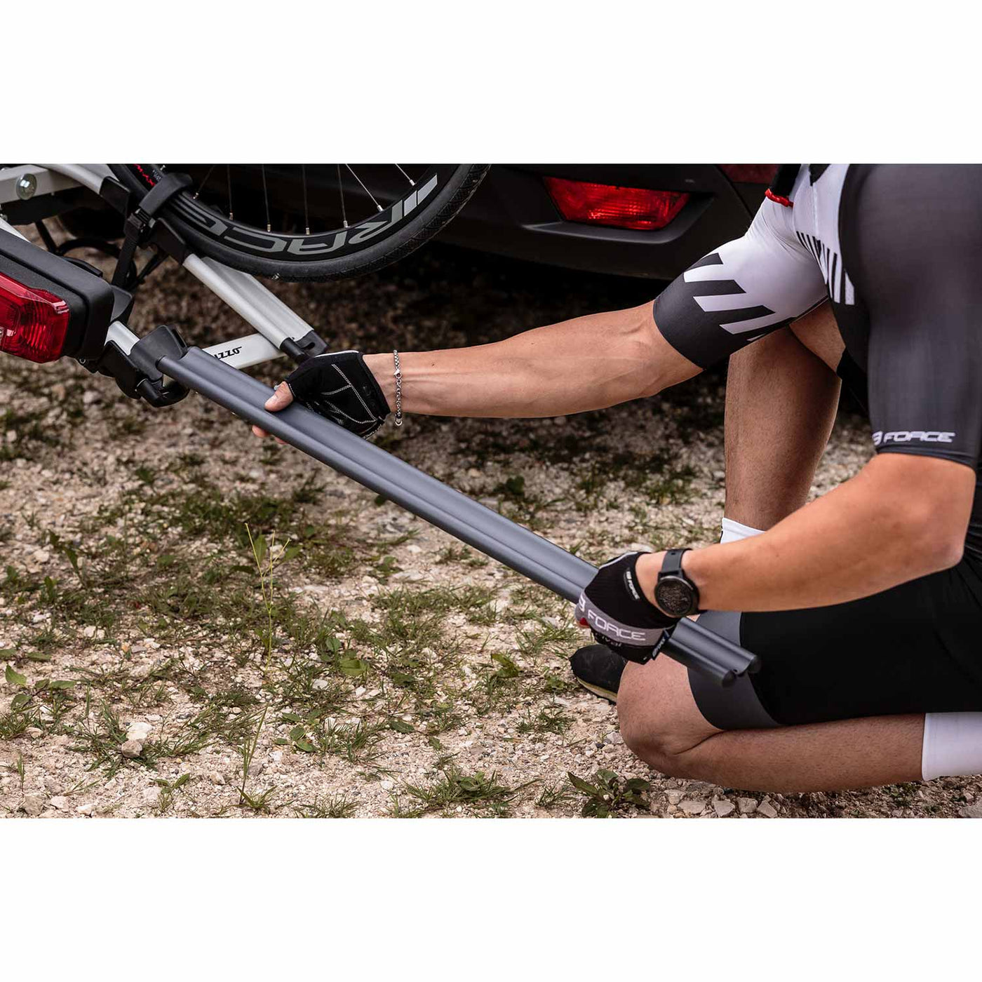 PERUZZO Zephyr 3 E-bike Towball  Bike Carrier