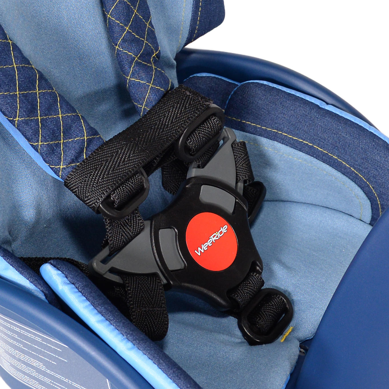 WeeRide Safe Front Deluxe Baby Bike Seat - Blue