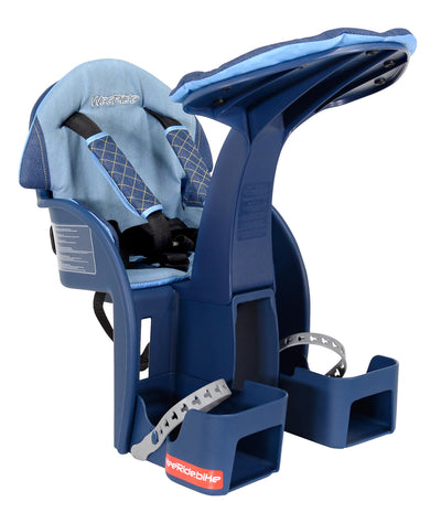 WeeRide Safe Front Deluxe Baby Bike Seat - Blue