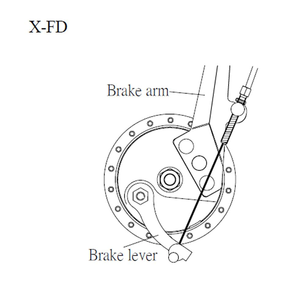 Sturmey archer front drum brake online